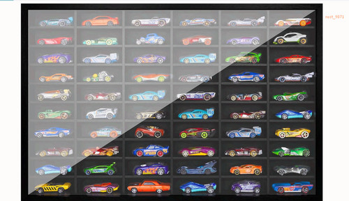 Wooden hot wheels display case - wheels,