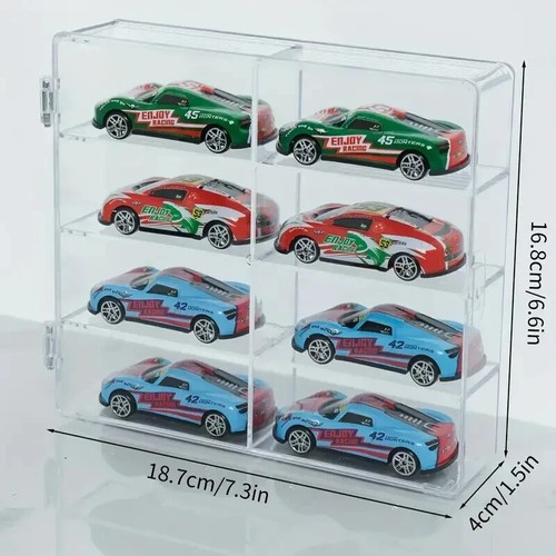 Clear carry case car display - clear,