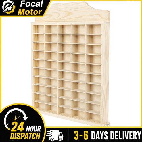 Grid wooden display case - 50,