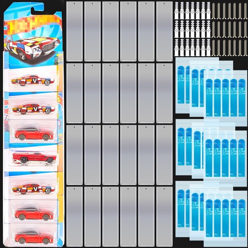 Model car display - model, wall