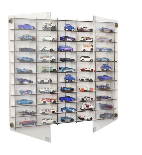Scale toy car wall shelf - toy,