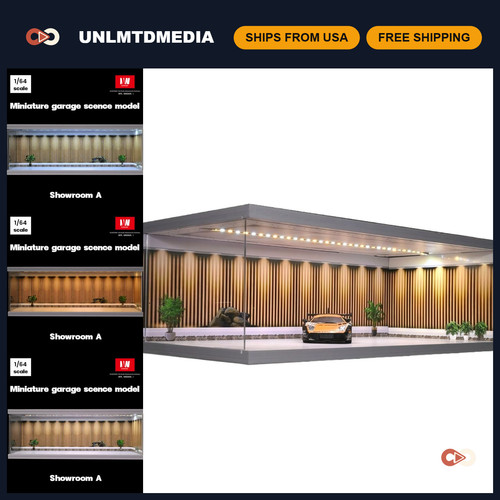 Diorama display case for - case,