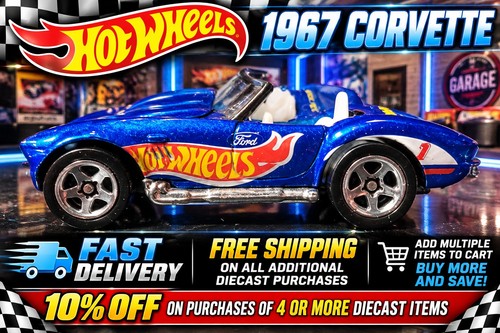 Hot wheels blue sports car - hot,