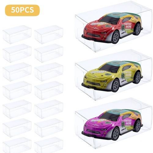 50pcs clear dustproof toy - clear,