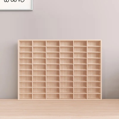Grids wooden shelf for - wooden,