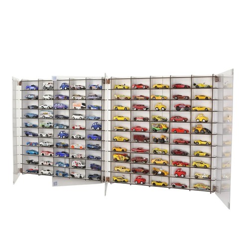 Scale diecast car display - 1:64,