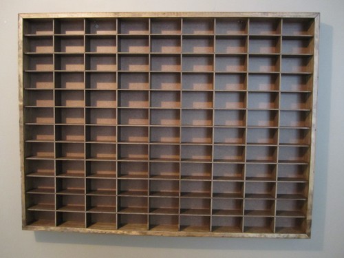 Handcrafted wall display - wall, for