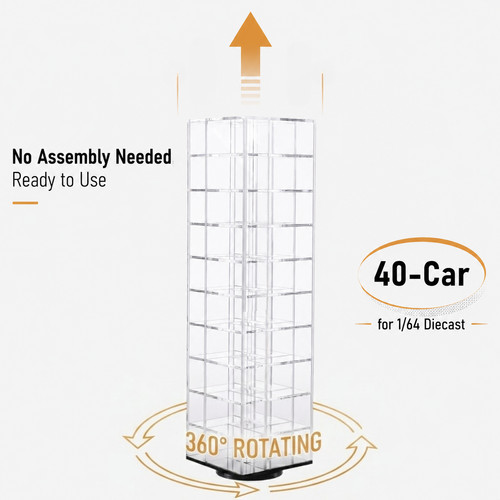 360 rotating acrylic display - rotating,