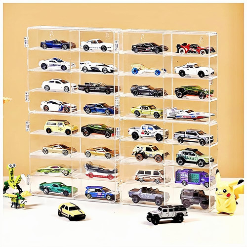 Pack hot wheels display case - hot,